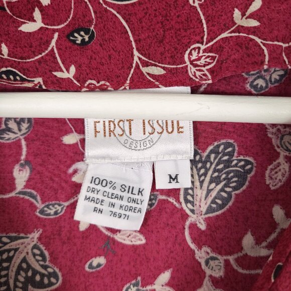 Vintage Silk Top - Picture 4 of 8
